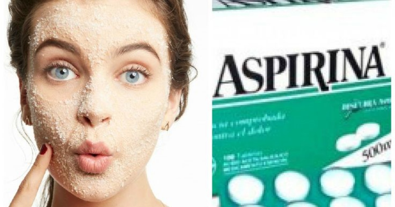 Crema de Aspirina para Aclarar la Piel, Quitar Manchas y Arrugas