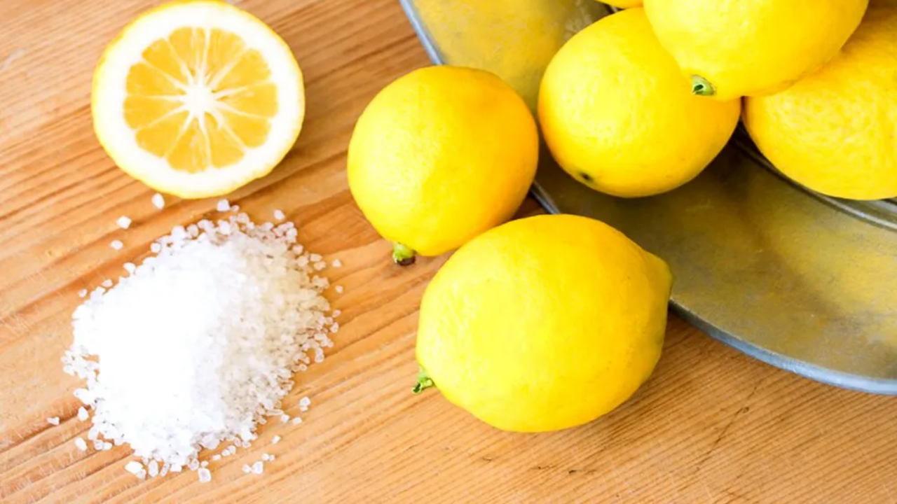 Sal y Limón para Aliviar el Dolor de Cabeza