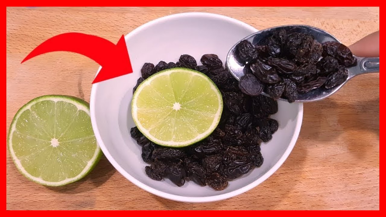 Batido de Pasa con Limón