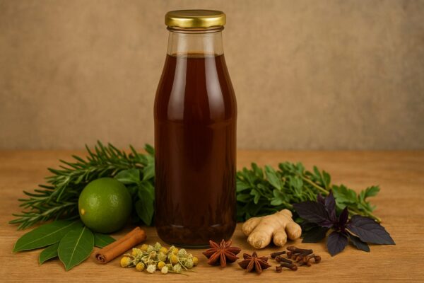 Botella casera potente para limpiar el útero y quedar embarazada más rápido
