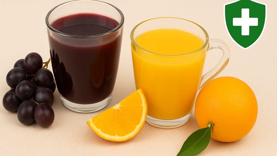 uva y naranja