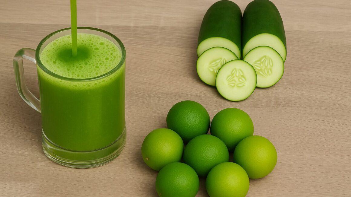 pepino y limón