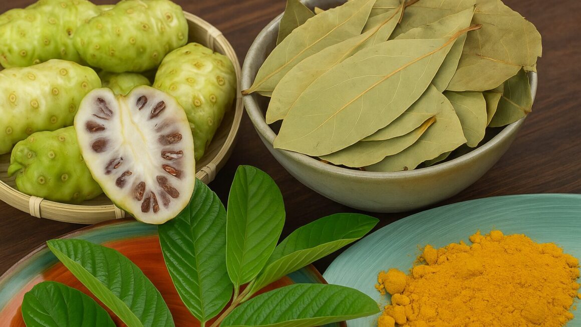 guayaba y laurel