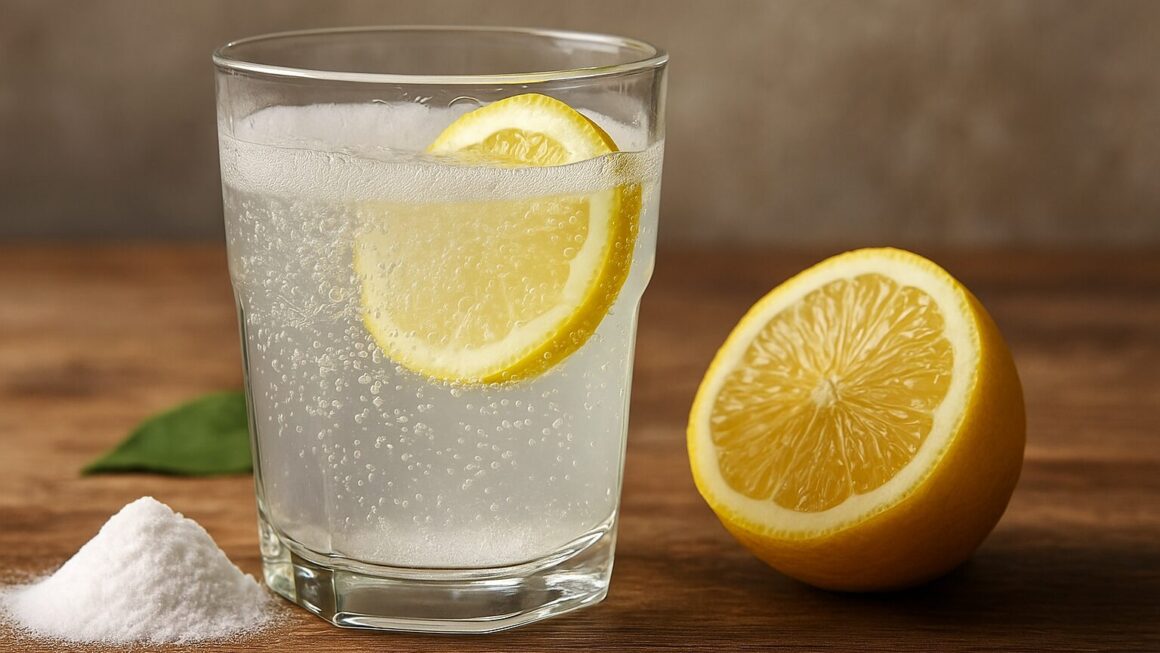 bicarbonato y limón