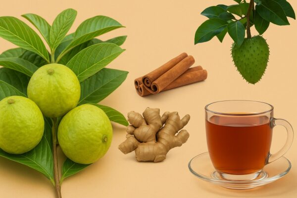 🍵 “Bébelo por 15 Días y Verás los Cambios: Té Natural con Canela, Jengibre y Hojas de Guayaba”