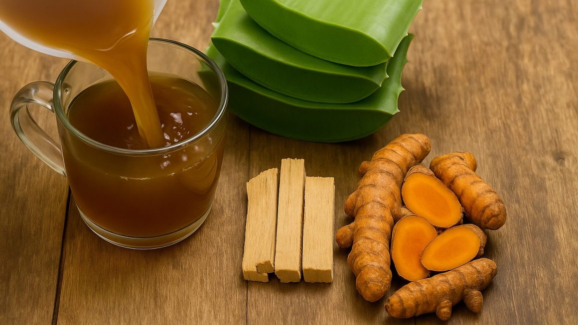 cúrcuma y palo santo