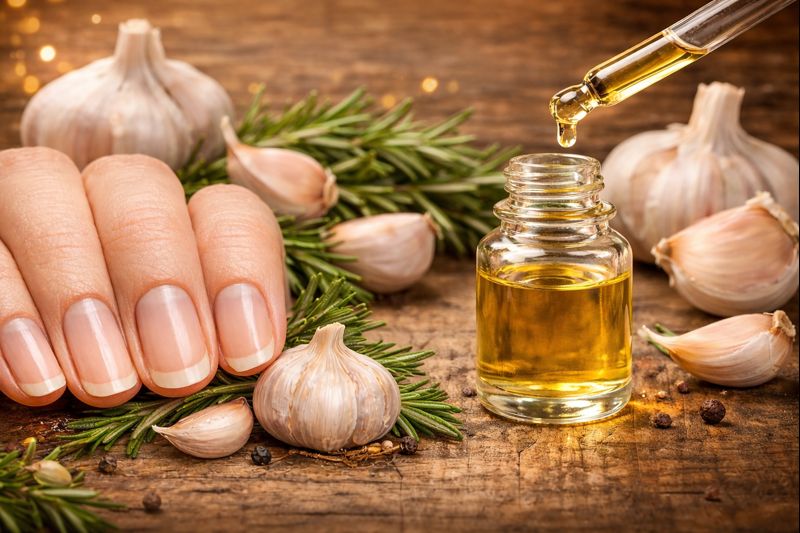 aceite de ajo para uñas