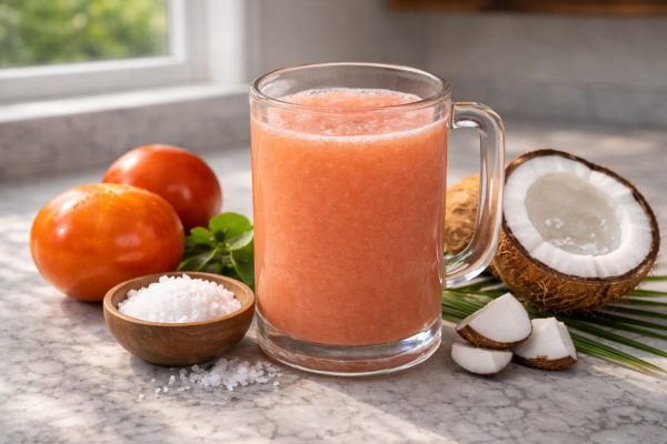 Bebida natural para apoyar los riñones, las vías urinarias y la salud de la próstata