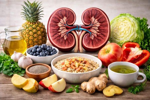Los 10 Superalimentos que Apoyan la Salud Renal y Ayudan a Controlar la Proteinuria