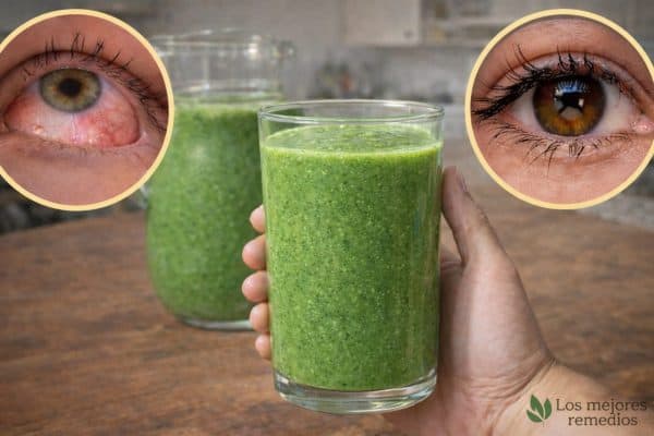 Batido Verde Potenciado para la Salud Ocular y la Circulación