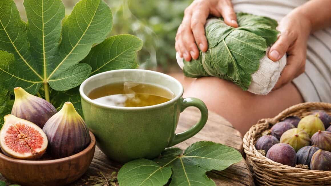 té de hojas de higo