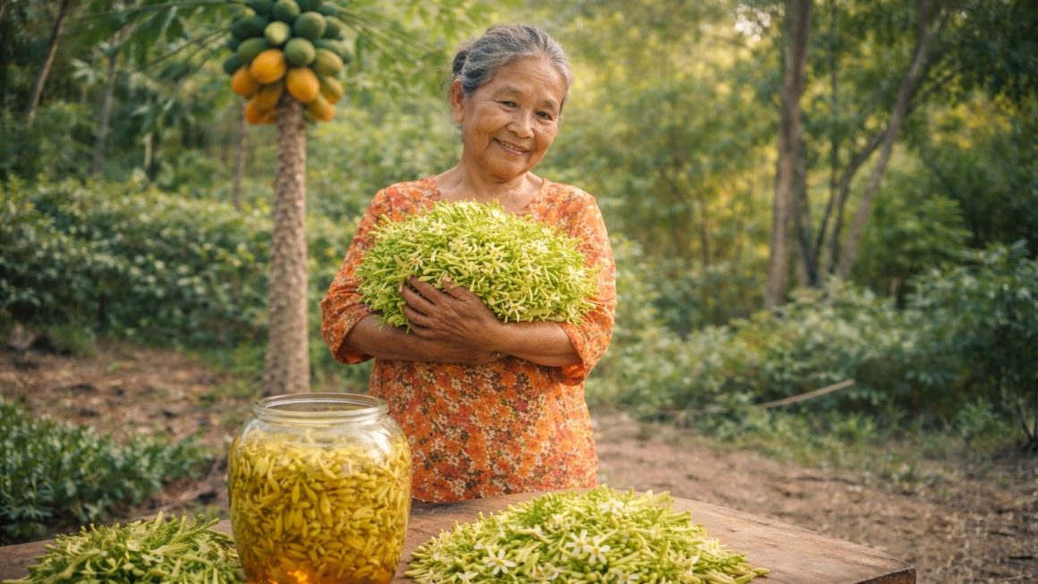 flor de papaya beneficios
