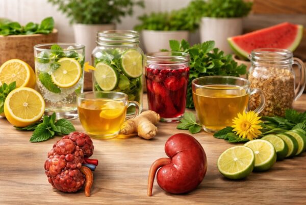 Orina espumosa: 10 bebidas naturales que pueden ayudar a cuidar tus riñones