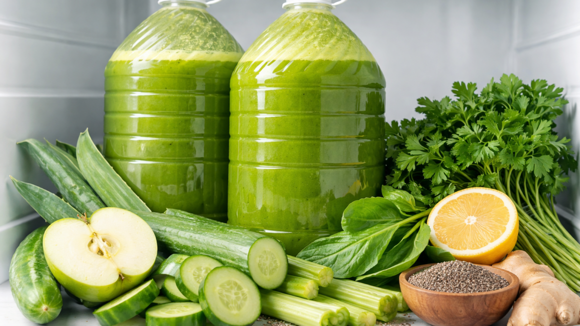 jugo verde natural