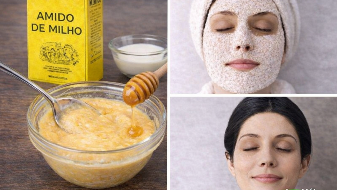 mascarilla de almidón de maíz