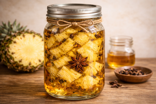 Hierve cáscaras de piña con clavo: descubre sus beneficios y cómo prepararlo