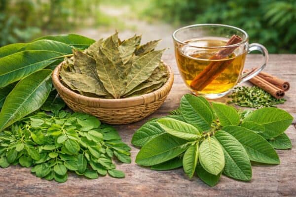 Las 4 hojas medicinales que pueden apoyar la circulación y el control del azúcar