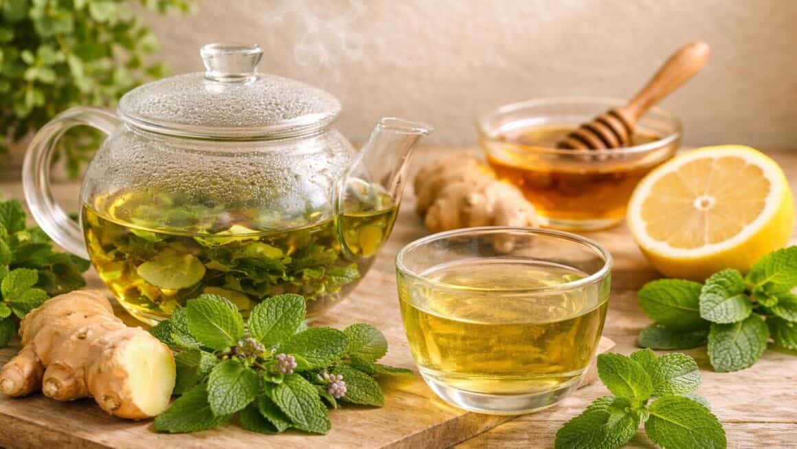 té de menta beneficios
