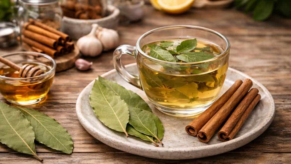 laurel con canela beneficios