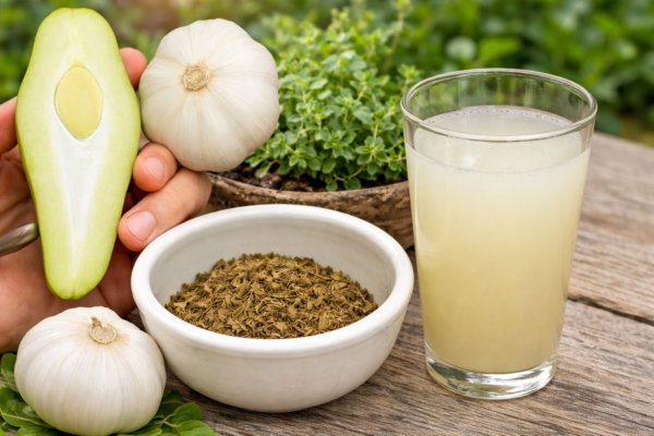 Ajo, chayote y orégano: el secreto natural que pocos conocen
