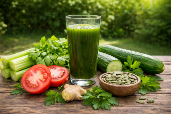 Jugo natural para la próstata y la vejiga: receta casera completa y modo de uso