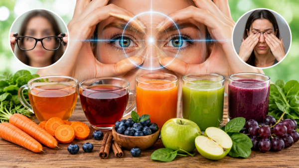 2 Tés y 3 Jugos Naturales que Muchas Personas Están Tomando para Cuidar la Vista