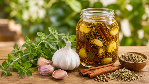 Mezcla de Ajo, Orégano y Canela: Beneficios, Propiedades y Receta Completa