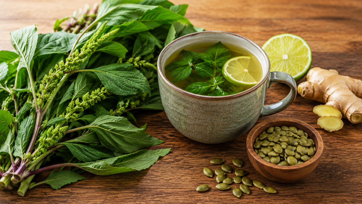 Infusión de amaranto