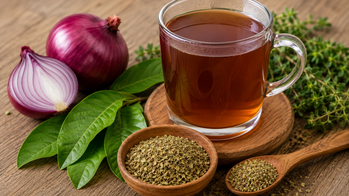 té de cebolla