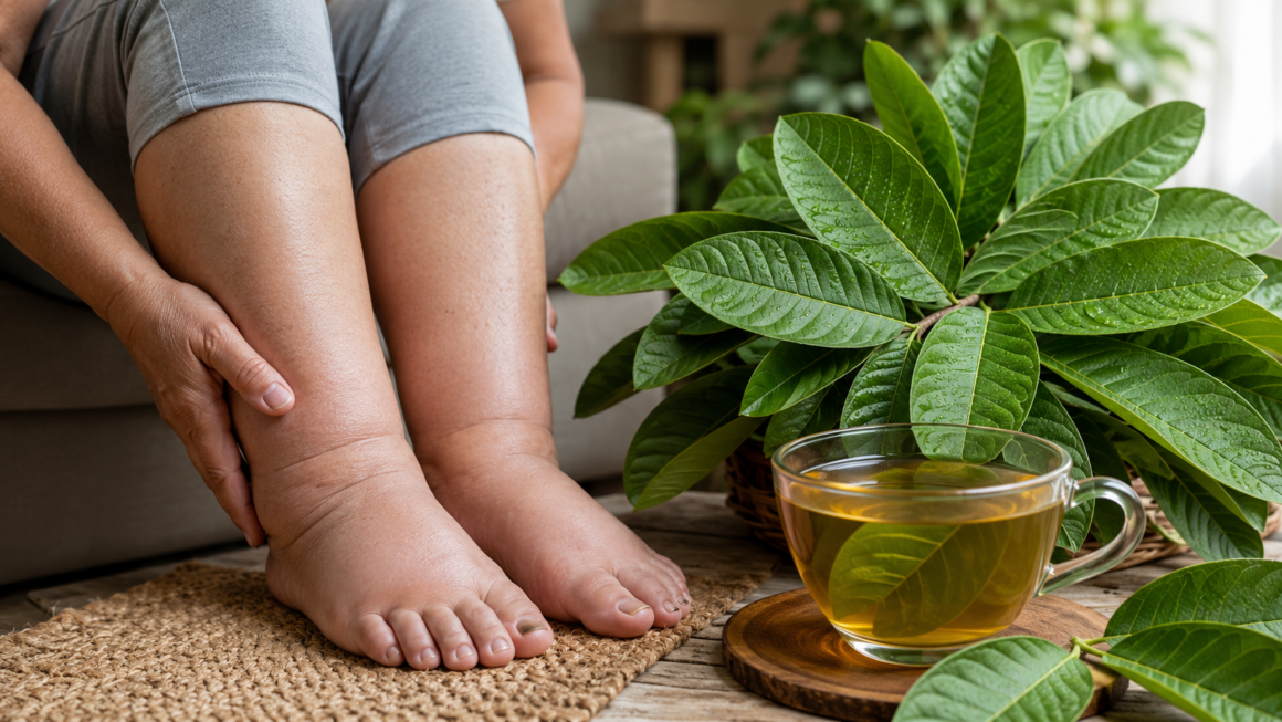 Té de hojas de guayaba