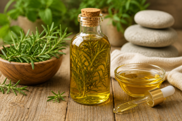 Cómo preparar aceite de romero para una piel más saludable