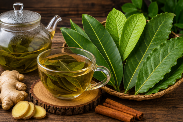 Té de hojas de mango, guayaba y guanábana con jengibre y canela: beneficios, preparación y cómo tomarlo
